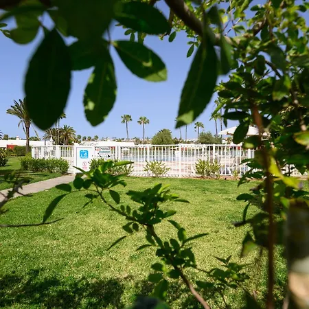 Guerrero - Terraza Y Acceso A Piscina Común Villa Maspalomas (Gran Canaria)