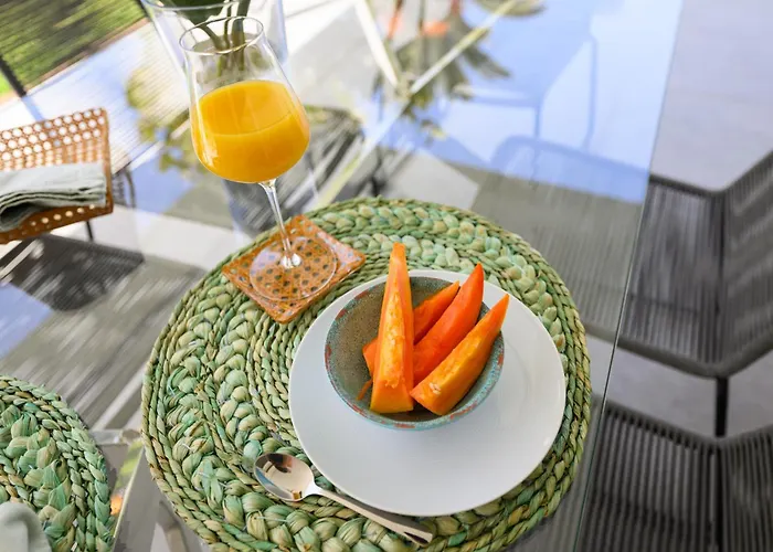 Villa Guerrero - Terraza Y Acceso A Piscina Comun Maspalomas (Gran Canaria)