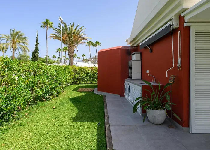Guerrero - Terraza Y Acceso A Piscina Comun Maspalomas (Gran Canaria)